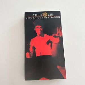Bruce Lee Return of the Dragon Master Collection VHS Tape